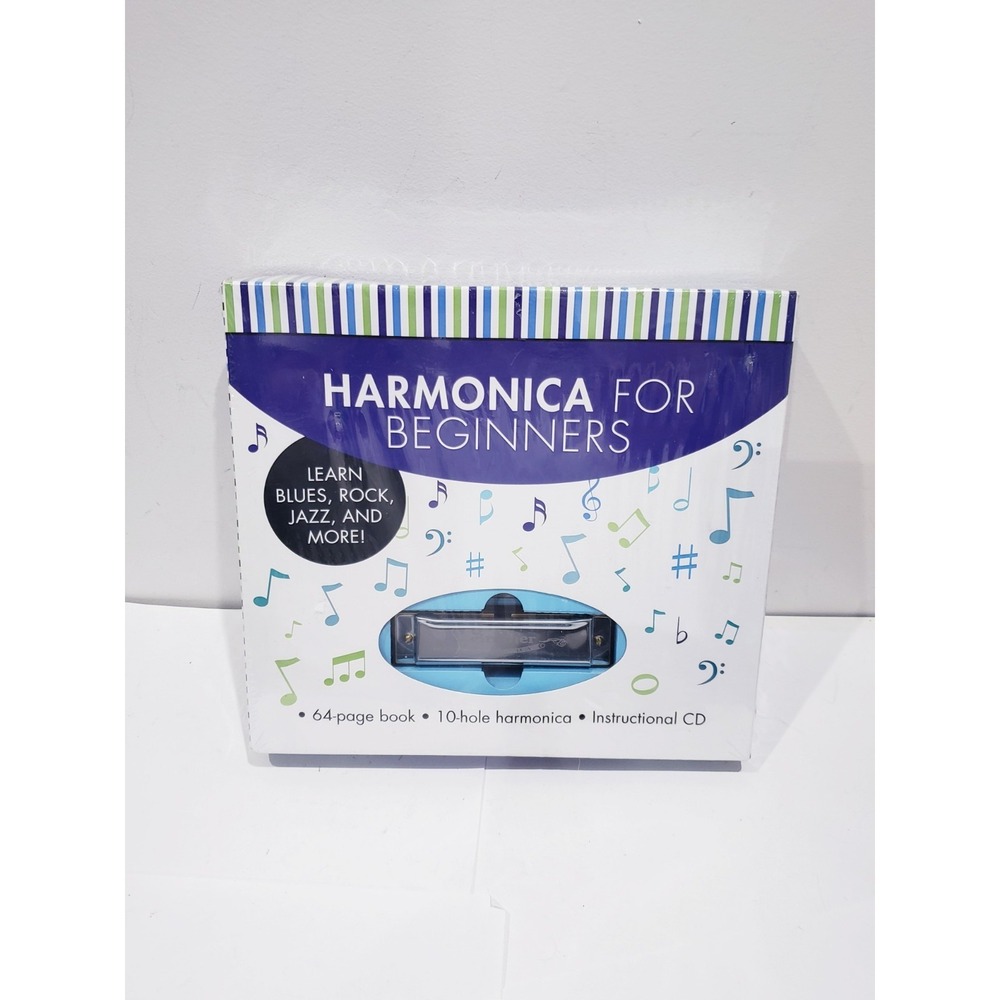 Harmonica for Beginners: Learn Blues, Rock, Jazz, and More! [With CD (Audio) NEW